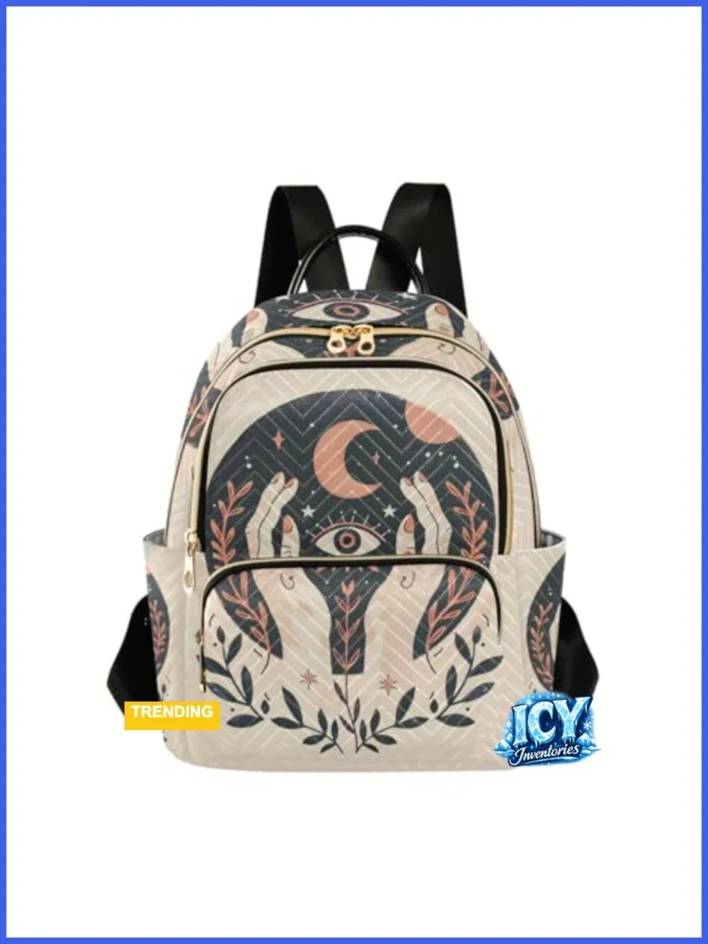 Quilted Mini Backpack Women Lightweight Travel Daypack Shoulder Bag
